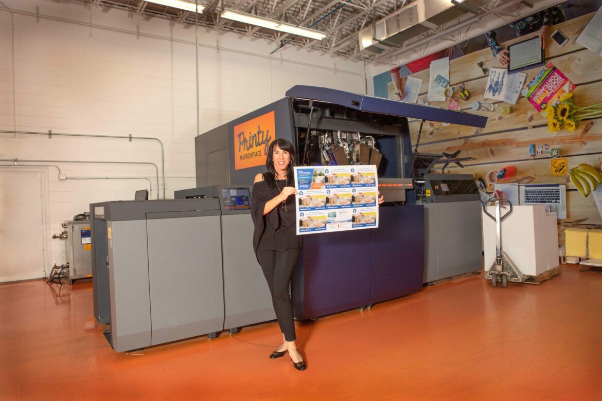 Konica Minolta Installs Fourth AccurioJet KM-1e LED UV Inkjet Press at PostcardMania