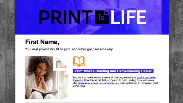 Canon Solutions America Promotes Print is Life Campaign