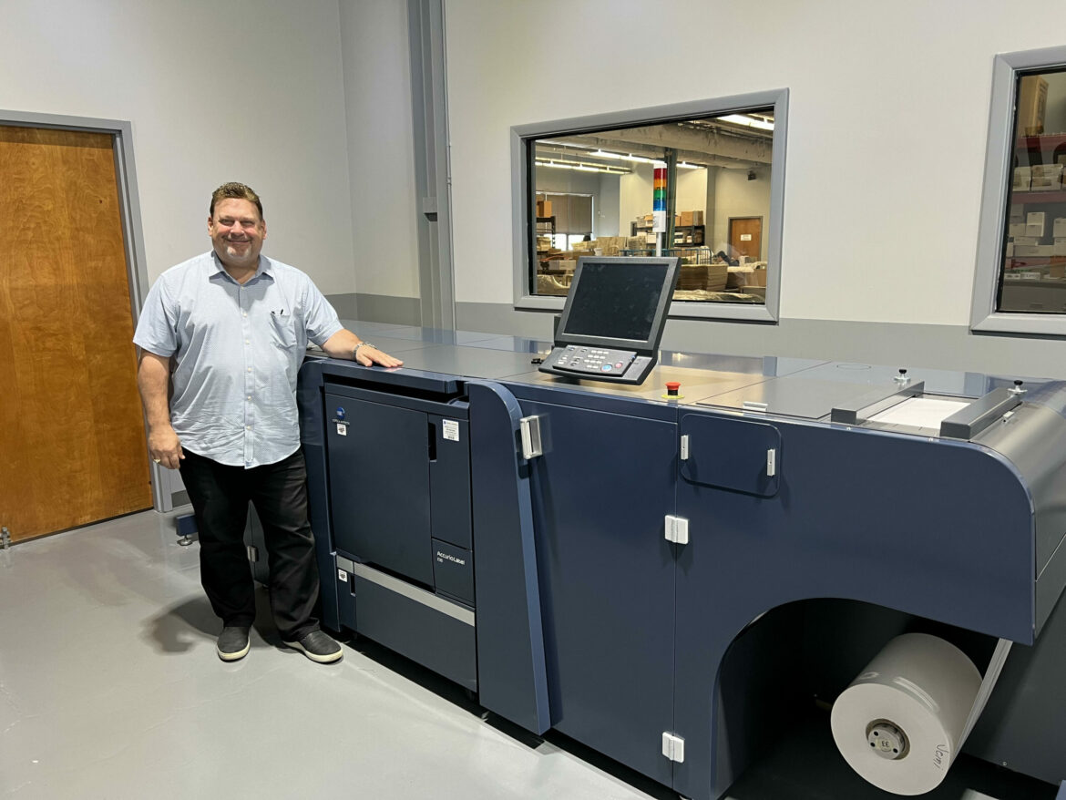 Konica Minolta Installs AccurioLabel 230 Press at Growing Digital Printer