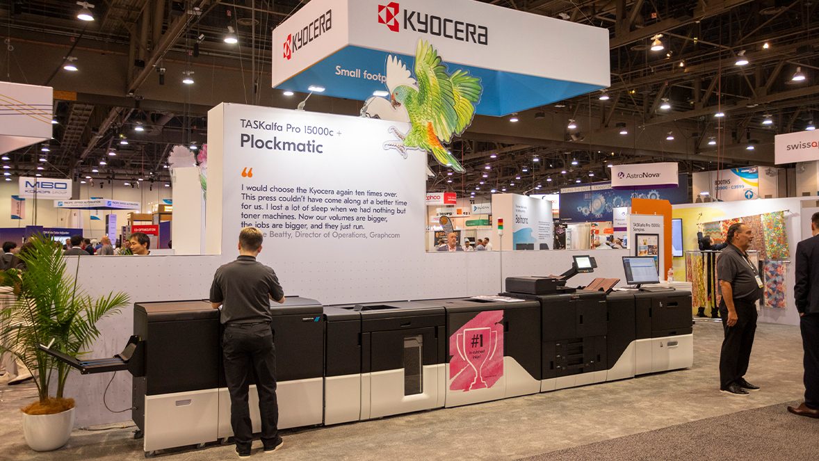 Kyocera demonstrates power of inkjet at PRINTING United with TASKalfa Pro additions