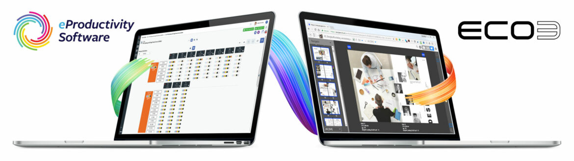 ECO3 and eProductivity Software showcase high-productivity, seamless, end-to-end workflow solutions at PRINTING United Expo