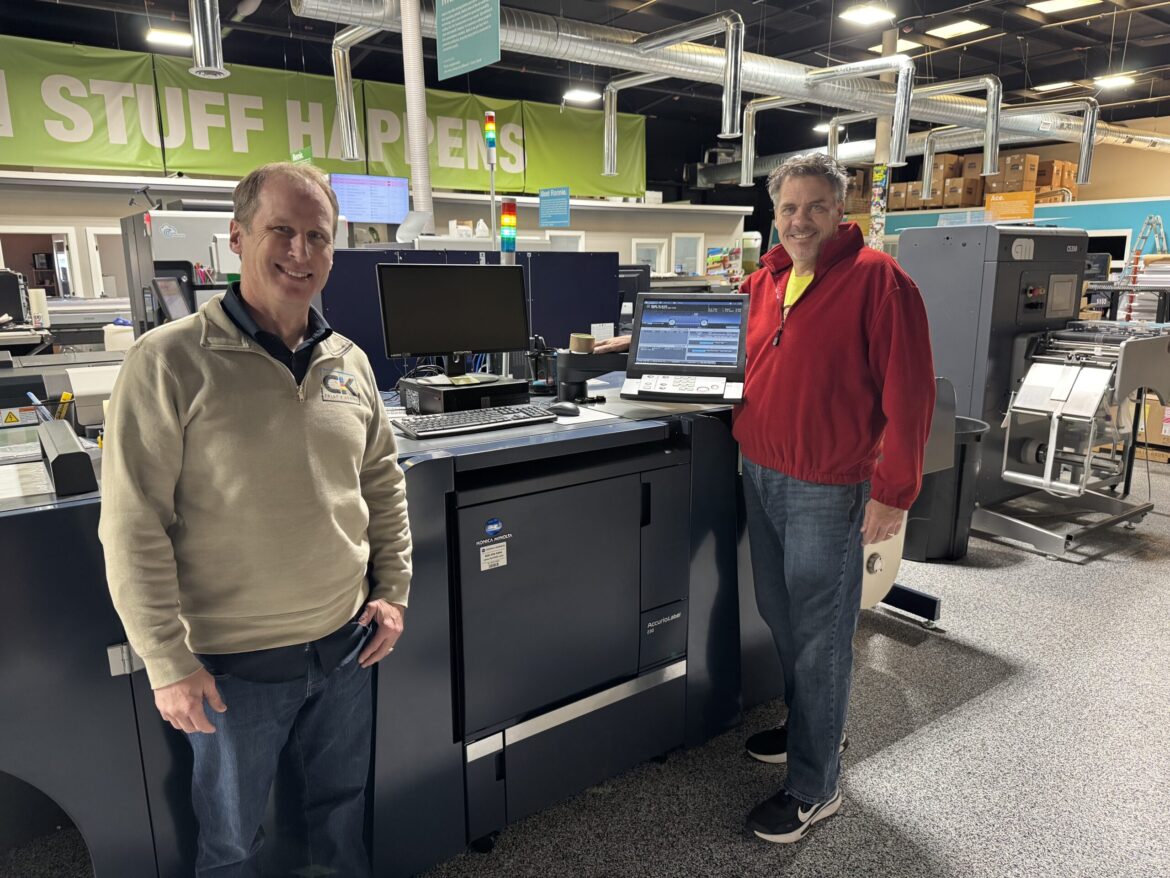 Konica Minolta Installs AccurioLabel 400 at C K Print and Design