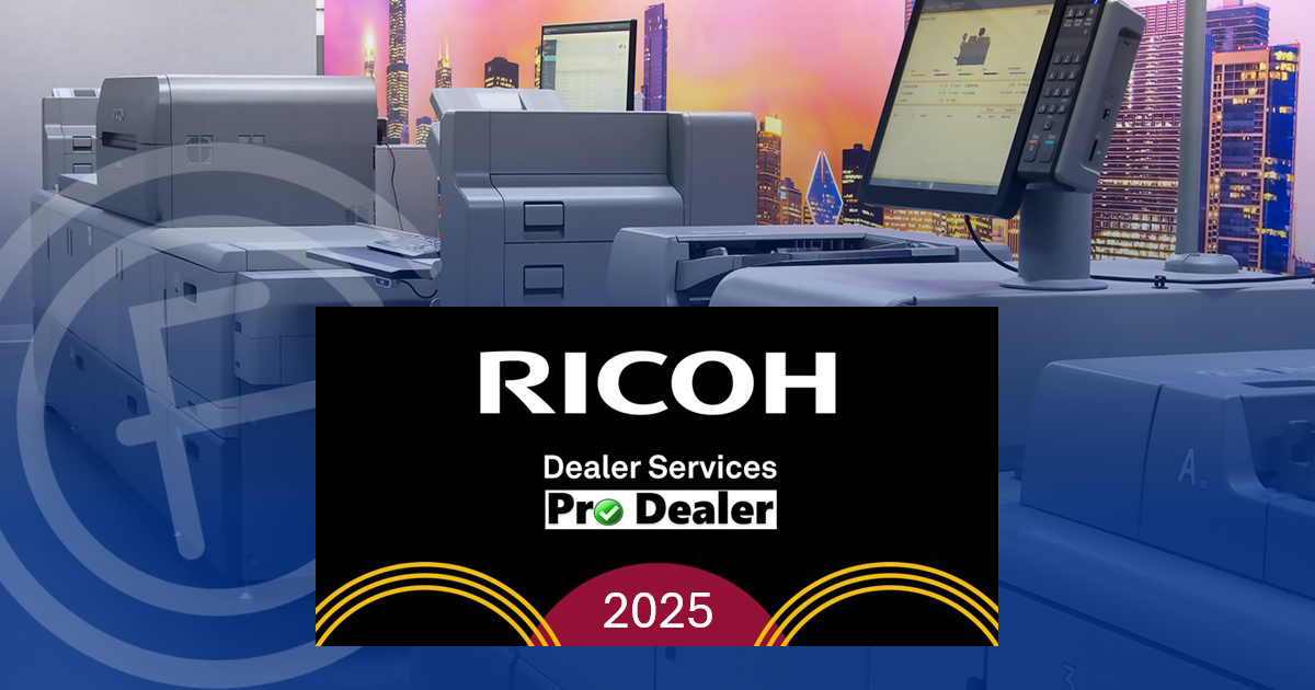 Gordon Flesch Company Recognized as a Ricoh ProVision Certified Dealer Partner