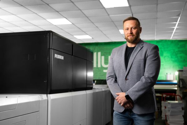 BallyPrint Business owner Aaron Klewchuk Fujifilm